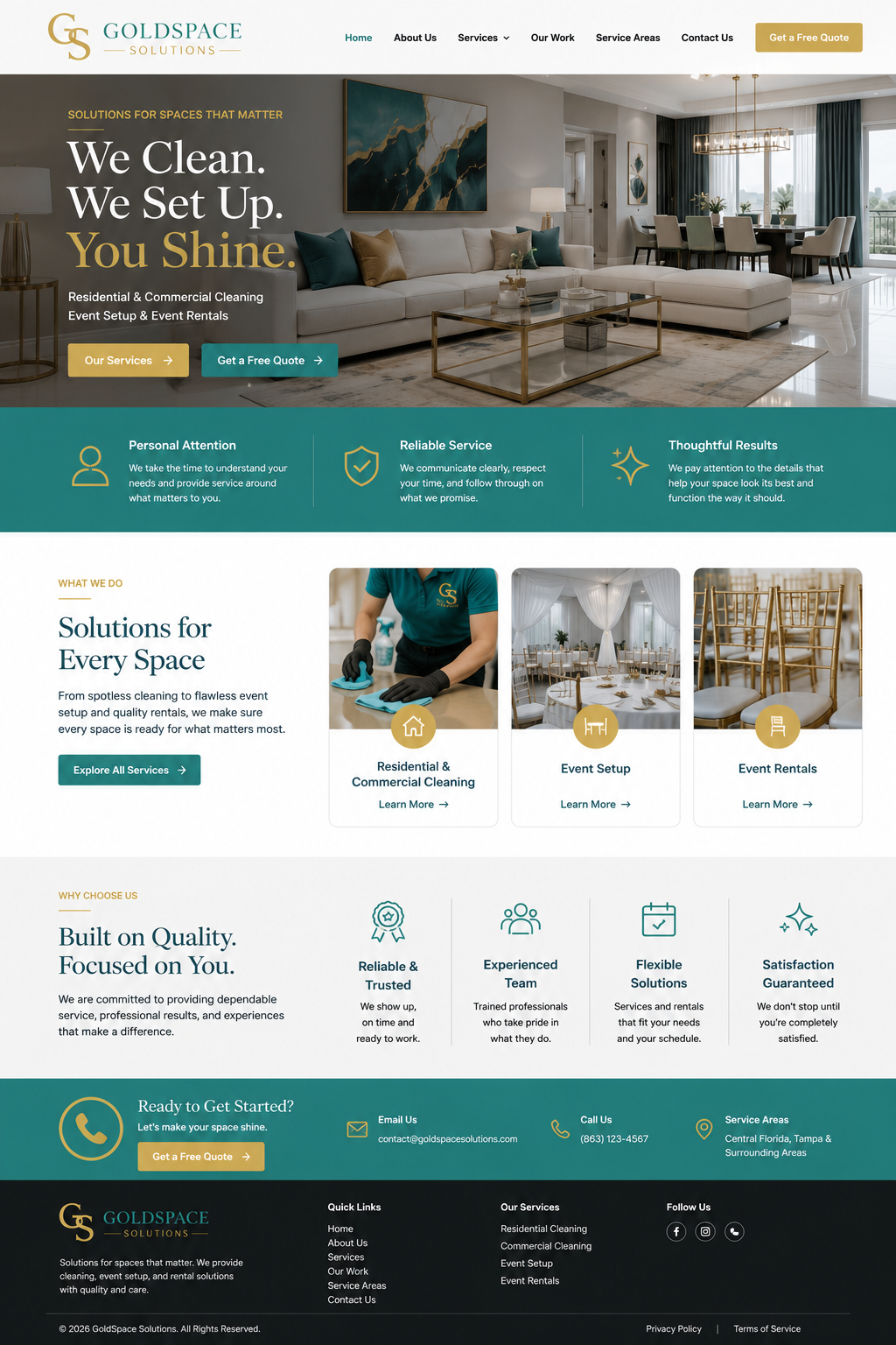 website cleaning services