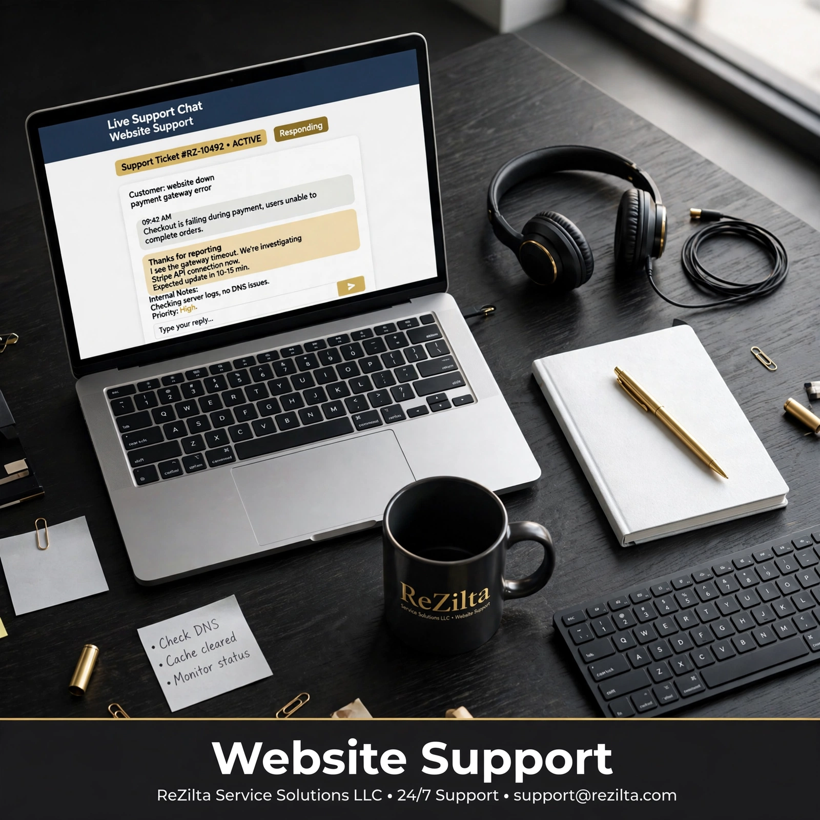 website support